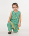 Eminent Girls Printed Shalwar Suit - Green