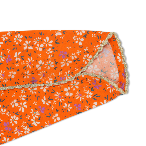 Eminent Girls Shalwar Suits - Orange