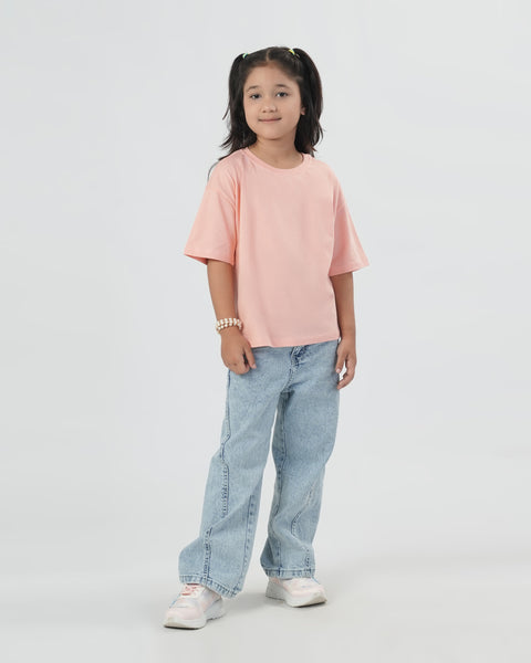 Girls' Half Sleeves T-Shirt