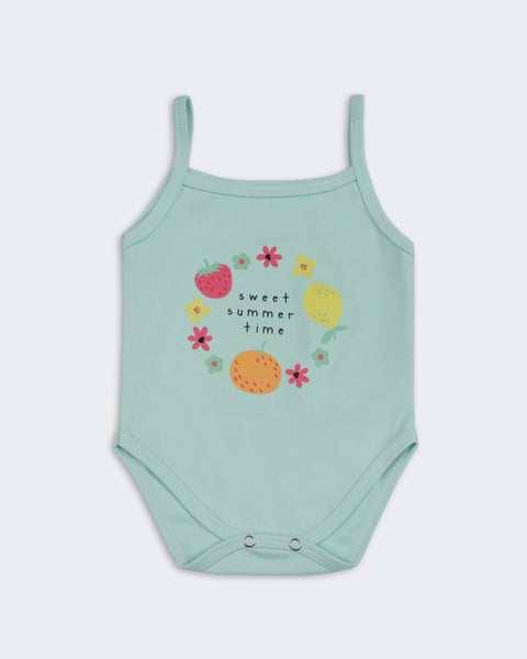 Newborn Girls Romper Set