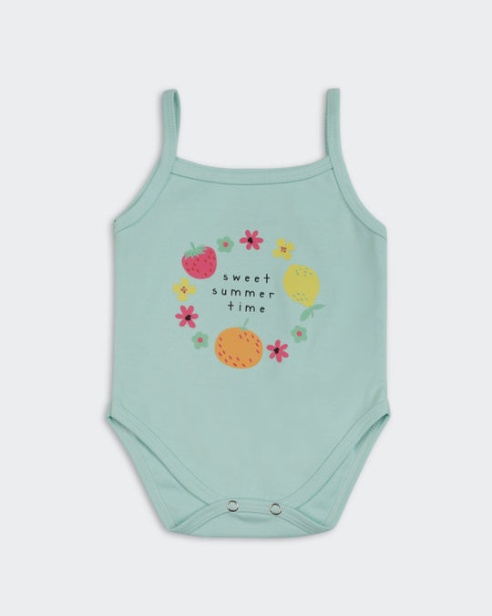 Newborn Girls Romper Set