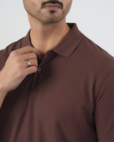 Men's Half Sleeves Polo T-Shirt
