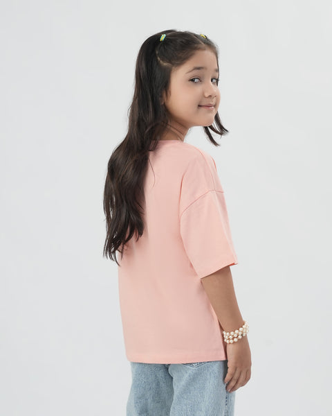 Girls' Half Sleeves T-Shirt