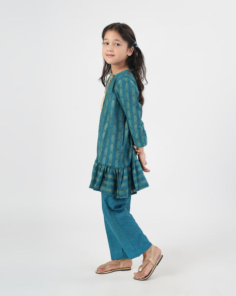 Girls' Essentials Printed 2Pc Suit