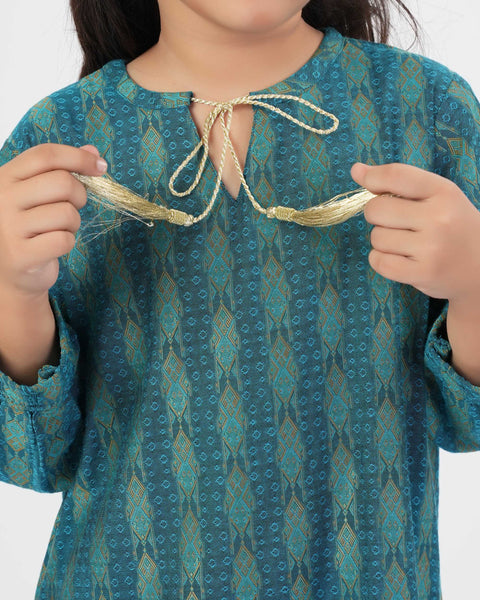 Girls' Essentials Printed 2Pc Suit