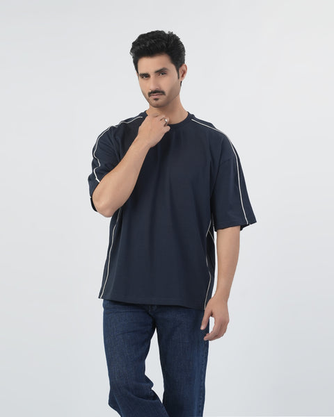 Solid Jersey Over Size T-Shirt
