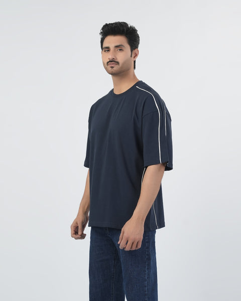 Solid Jersey Over Size T-Shirt