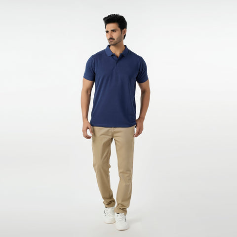 Eminent Men's Polo Half Sleeves T-Shirt - Navy Blue, Men's T-Shirts & Polos, Eminent, Chase Value