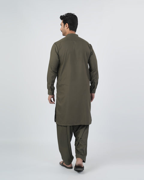 Men's Plain Shalwar Kameez
