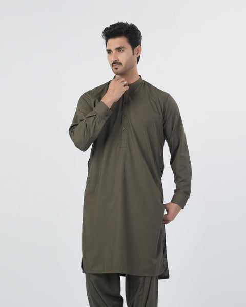 Men's Plain Shalwar Kameez
