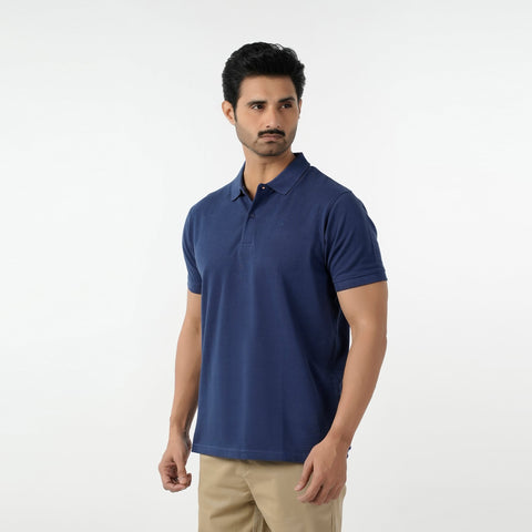 Eminent Men's Polo Half Sleeves T-Shirt - Navy Blue, Men's T-Shirts & Polos, Eminent, Chase Value