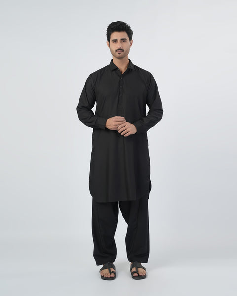Men's Plain Kameez Shalwar Suit
