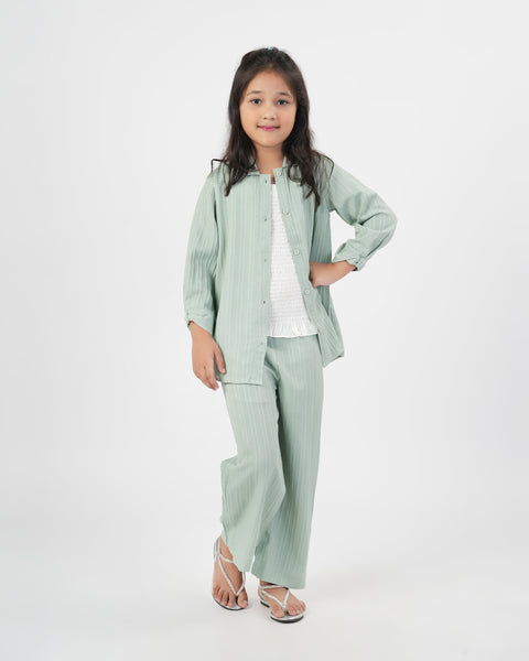 Girls' Plain Fusion 2pc Suit