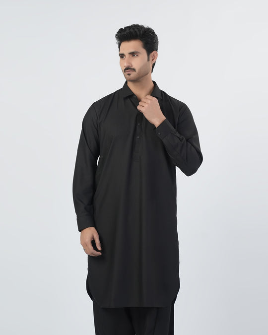 Men's Plain Kameez Shalwar Suit