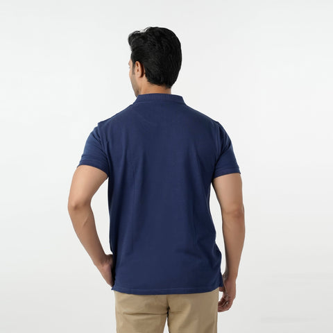 Eminent Men's Polo Half Sleeves T-Shirt - Navy Blue, Men's T-Shirts & Polos, Eminent, Chase Value