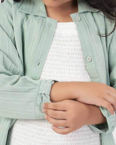 Girls' Plain Fusion 2pc Suit