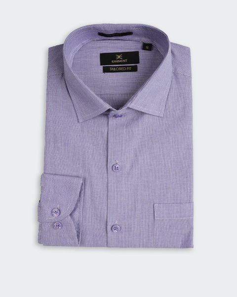 Men's Fine Check Formal Shirt