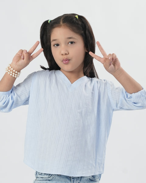 Girls' Full Sleeves Top