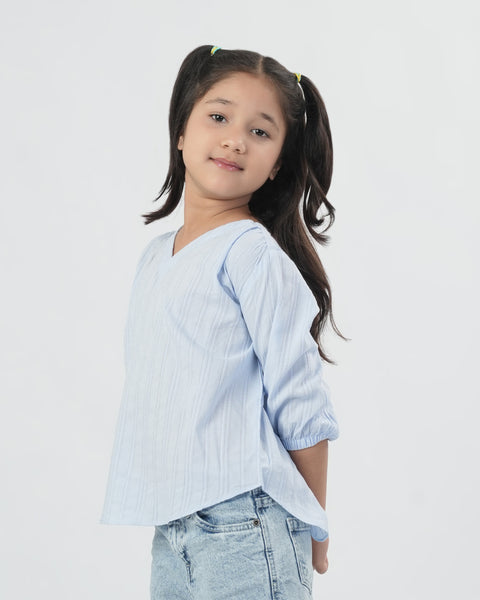 Girls' Full Sleeves Top