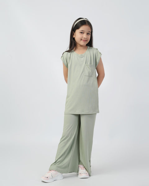 Eminent Girls Co-Ord Set - Green