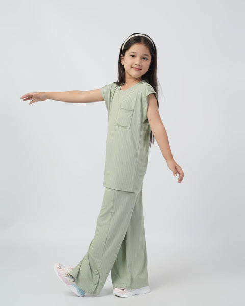 Eminent Girls Co-Ord Set - Green