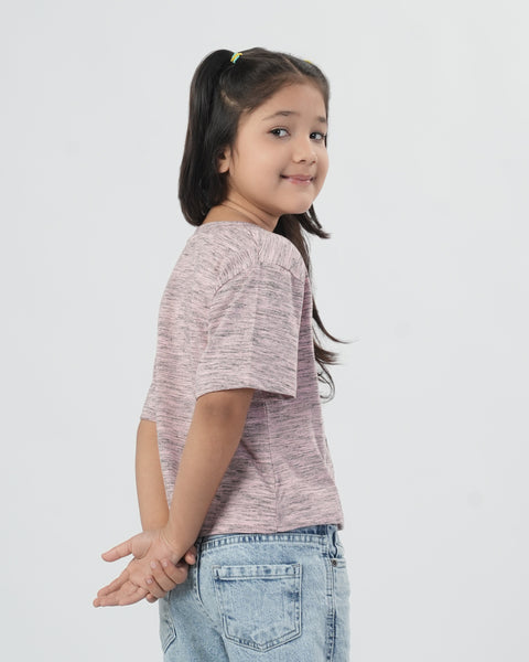 Girls' Half Sleeves T-Shirt
