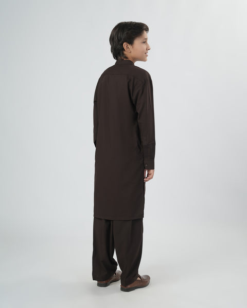 Boy's Plain Shalwar Kameez