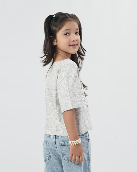 Girls' Half Sleeves T-Shirt