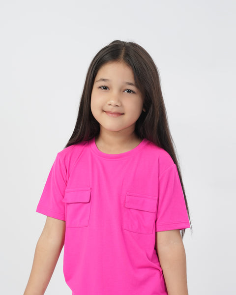 Eminent Girls Co-Ord Set - Neon Pink