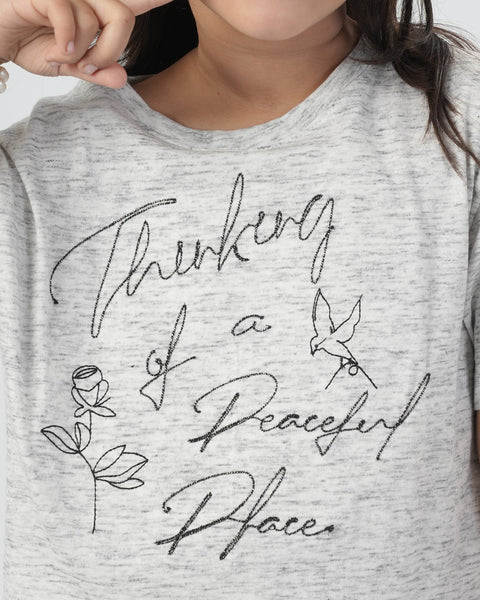 Girls' Half Sleeves T-Shirt