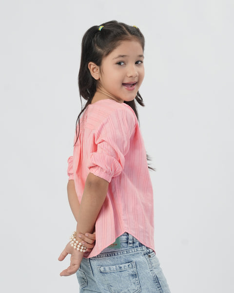 Girls' Full Sleeves Top