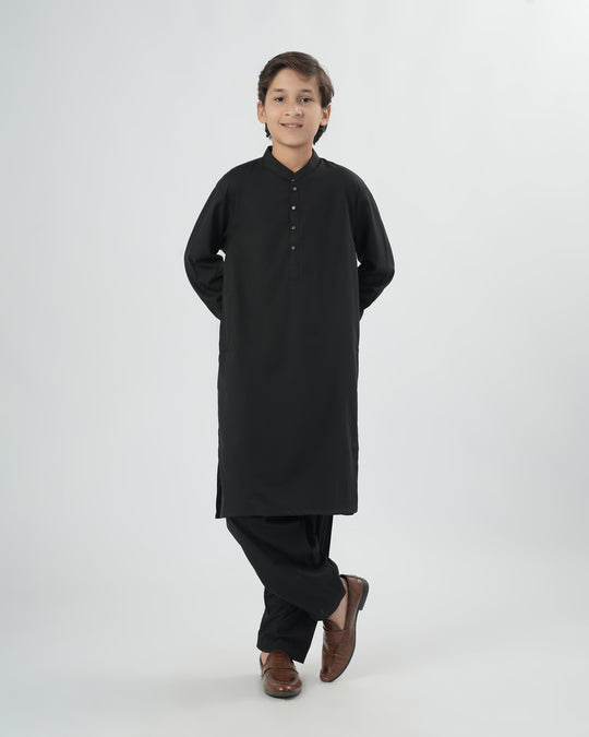 Boy's Plain Shalwar Kameez