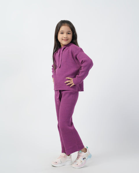 Eminent Girls Co-Ord Set - Purple