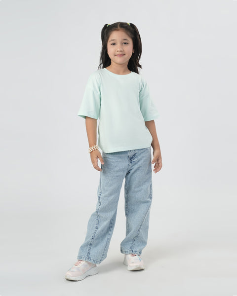 Girls' Half Sleeves T-Shirt