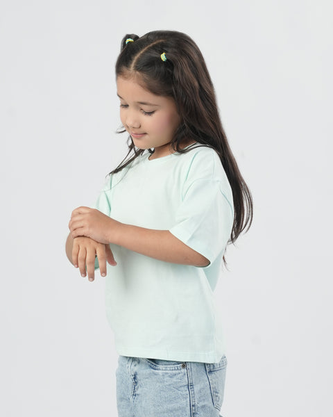 Girls' Half Sleeves T-Shirt