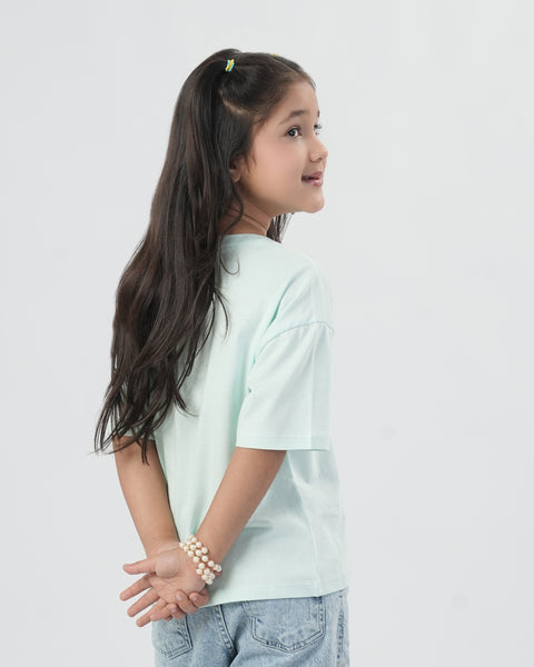 Girls' Half Sleeves T-Shirt