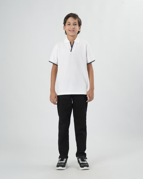Boys' Half Sleeves Polo T-Shirt