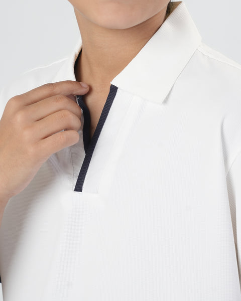 Boys' Half Sleeves Polo T-Shirt