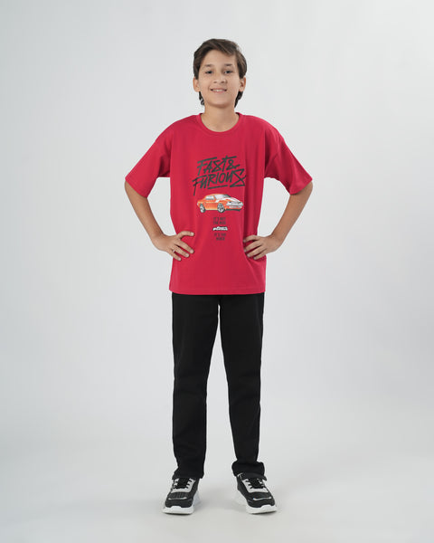 Boys' Round Neck T-Shirt