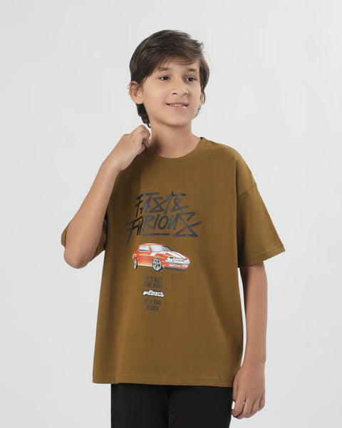 Boys' Round Neck T-Shirt