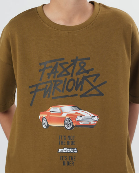 Boys' Round Neck T-Shirt