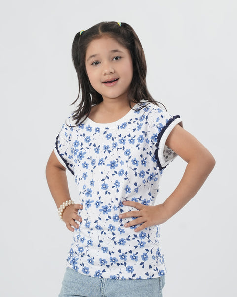Girls' Half Sleeves T-Shirt