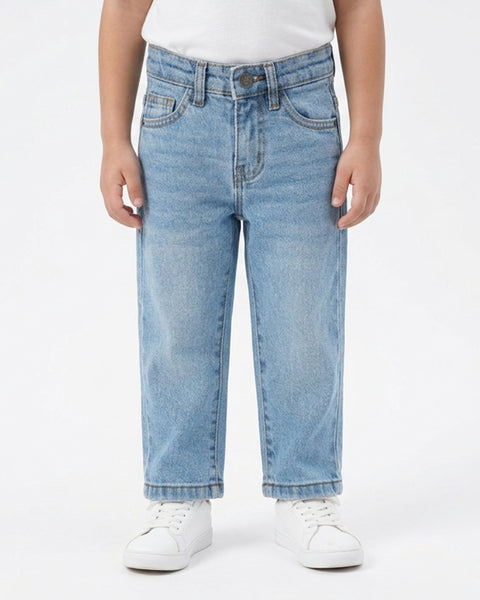 Boys' Straight Fit Denim Pant