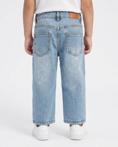 Boys' Straight Fit Denim Pant