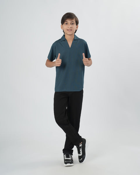Boys' Half Sleeves Polo T-Shirt