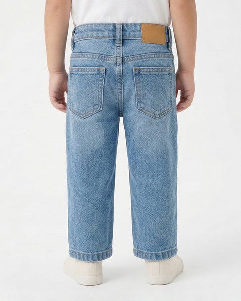 Boys' Straight Fit Denim Pant