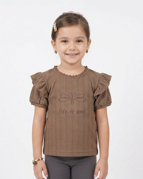 Rib Graphic T-Shirt