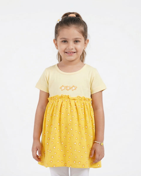 Graphic Jersey Frock