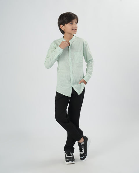 Boys' Full Sleeves Casual Shirt