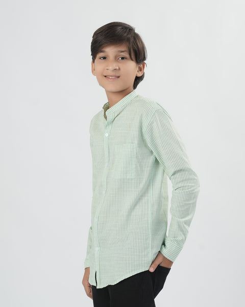 Boys' Full Sleeves Casual Shirt